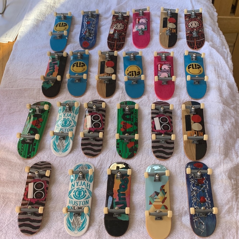Tech Deck Assorted Finger Skateboards 23 highly Collectible must have Boards